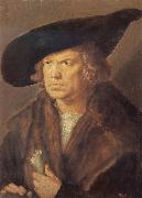 Albrecht Durer Portrait of a man oil painting
